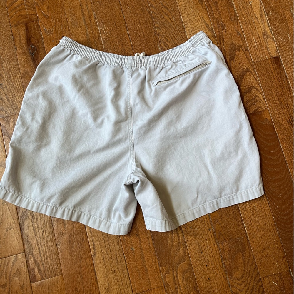 Basic Editions Men’s Cream Shorts, Size Large - Picture 2 of 3